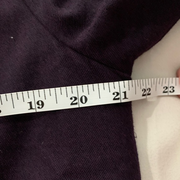 LIKE NEW ELIE TAHARI Womens Purple Coat Size:M - Picture 5 of 7